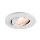 SLV UNIVERSAL DOWNLIGHT afdekking Ø88mm zwenkbaar rond - wit (1007092)