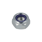 Hoenderdaal borgmoer M4 SW-7 verzinkt DIN985 klasse 9 - 250 stuks (3531.01.00401)