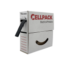 Cellpack krimpkous op rol 18-6mm zwart 7 meter (127132)