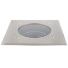 Yphix waterdichte grondspot GU10 overrijdbaar vierkant kantelbaar 160x160 hoogte 205mm IP67 RVS (50228010)