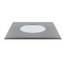 Yphix waterdichte grondspot GU10 overrijdbaar vierkant 115x115mm x hoogte 154mm IP67 RVS (50298103)