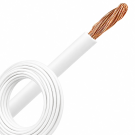 VOBs draad 2.5mm2 (H07V2-K) 90°C wit - per rol 100 meter (309002506)