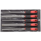 GEDORE RED vijlenset 3kt 4kt plat rond half 5-delig (R93000005)