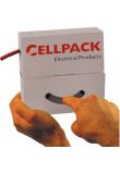 Cellpack krimpkous op rol 6,4-3,2mm zwart per 10 meter (127057)