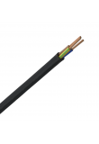 Helukabel VMVL (H05VV-F) kabel 3x0.75 mm2 zwart per meter