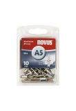 Novus rivet blinkklinknagel A5 X 10 Alu SB, 30 pcs. (045-0027)