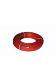 Henco meerlagenbuis met isolatie 10mm rood alupex systeembuis 16x2,0 - op rol 50 meter (50-ISO9-16-RO)