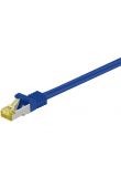 Danicom CAT 7 S/FTP netwerkkabel 0.25 meter blauw