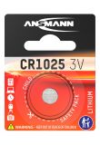 Ansmann batterij lithium knoopcel CR1025 / 3V - verpakking per 1 stuk (1516-0005)
