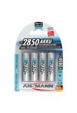 Ansmann oplaadbare batterij NiMH AA 1.2V 2.850mAh - verpakking per 4 stuks (5035212)