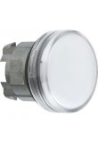 Schneider Electric Harmony XB4 lenskop voor signaallamp rond Ø22mm - wit (ZB4BV013)