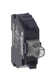 Schneider Electric Harmony XB4/XB5 universeel LED-blok Ø22mm 240V AC - wit (ZBVGM1T)