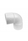 Wavin Wadal PVC bocht 90° mof-mof lijm 40mm - grijs (3101204009)