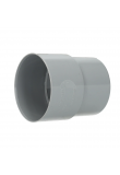 Wavin PVC verbindingsmof HWA mof-verjongd spie lijm 80mm - grijs (4010308000)