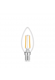 Yphix LEDlamp filament helder kaarslamp E14 2.5W 250lm warm wit 2700K dimbaar (50510614)