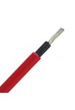 solar kabel 6mm rood per 1 meter