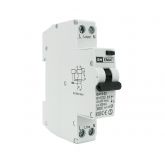 EMAT differentieelautomaat 1-polig+nul 16A B-curve 300mA (85006016)