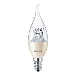 het ergste foto Uiterlijk PHILIPS E14 LED lamp dimbaar kaars warmwit 2700K (4W vervangt 25W)  (30604200) | Elektramat