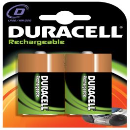 Bevestigen aan droog Onafhankelijk Duracell oplaadbare batterijen Ultra D HR20 1,2V - verpakking 2 stuks  (D055995) | Elektramat