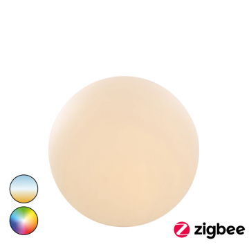Garden Lights Round 30 Smart bollamp MR16 RGB CCT Ø300mm IP44 wit (2615451)