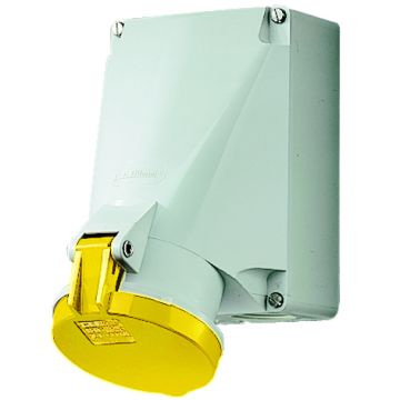 Mennekes CEE stopcontact 3-polig 110V 4H 63A IP44 (1136A)