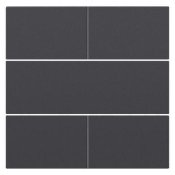 Niko afwerkingsset 4-voudig 24V anthracite coated (122-40050)