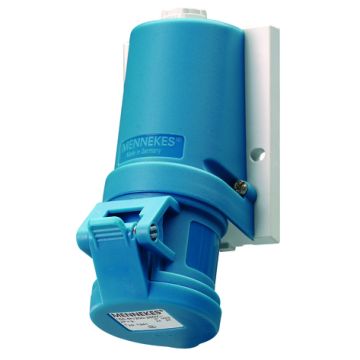 Mennekes CEE stopcontact 16A 3-polig IP44 twincontact (1341)