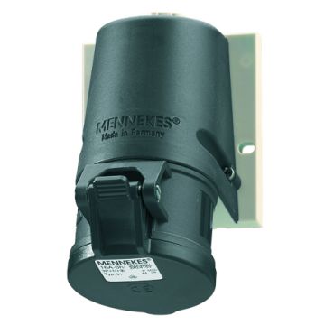 Mennekes CEE stopcontact 4-polig 500V 7H 16A IP44 TwinCONTACT (1344)