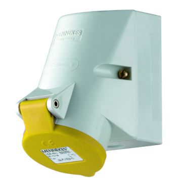 Mennekes CEE stopcontact 3-polig 110V 4H 16A IP44 (1719)