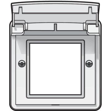 Niko Hydro adapter 45x45mm (701-85000)