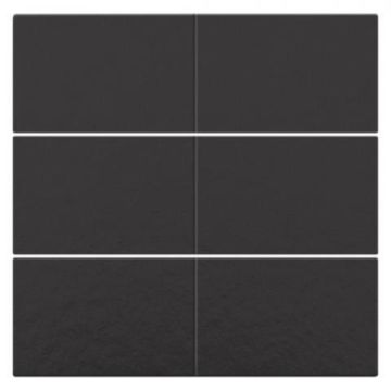 Niko set drukknop 24V  zwart (200-60050)