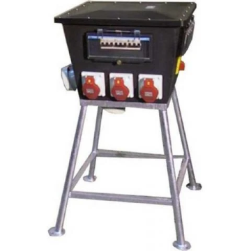 Hateha stroomverdeler 12-voudig 125A 400V IP44 (21.D125-23-1)