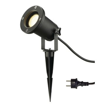 SLV NAUTILUS grondpin XL zwart GU10 Energy Saver max.1
