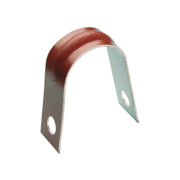 JMV zadel hele beugel 19-20mm gemenied staal - rood - per 350 stuks (100057)