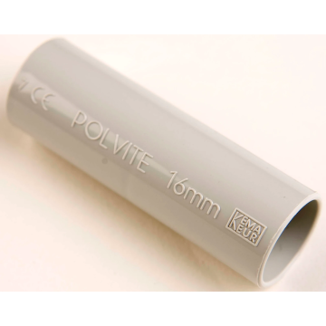 PIPELIFE sok installatiebuis 32mm PVC - Halovolt lichtgrijs (1196900436)