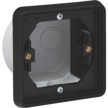 Niko Hydro waterdicht inbouwdoos enkelvoudig - zwart (761-73000)