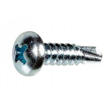 Hoenderdaal plaatschroef zelfborend 4.2x19mm PH-2 verzinkt cilinderkop DIN7504N voldraad- 200 stuks (0336.01.28920)