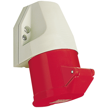 Walther CEE stopcontact 5-polig 400V 6H 32A IP44 (450110043)