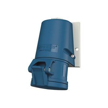 Mennekes CEE stopcontact schroefklem 3-polig 230V 6H 16A IP44 (27001)