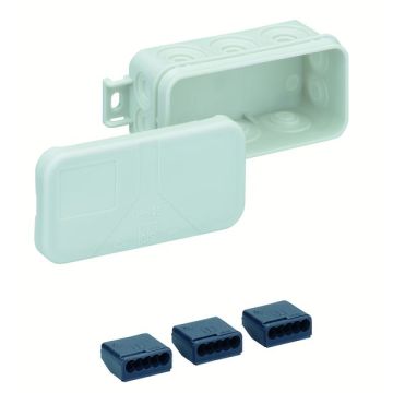 Spelsberg aftakdoos 43x89x38mm IP55 - grijs (31040801)