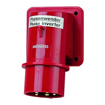 Mennekes CEE toestelcontactdoos 5-polig 400V 6H 32A IP44 fasewisselaar (330)