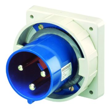 Mennekes CEE toestelcontactdoos 3-polig 230V 6H 125A IP67 (3665)