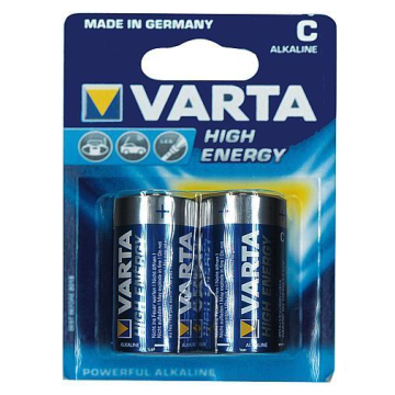 Varta Longlife Power C Alkaline LR14 1,5V per 2 stuks (371130)