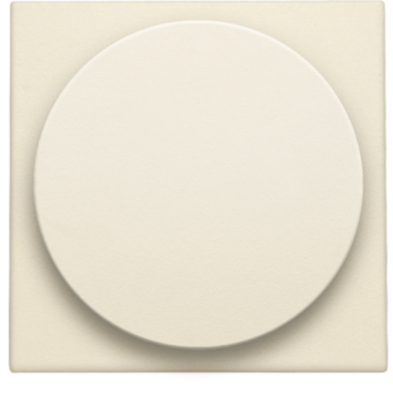 Niko centraalplaat voor draaiknopdimmer of extensie - Original Cream (100-31003)