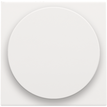 Niko centraalplaat voor draaiknopdimmer of extensie - Original White (101-31003)