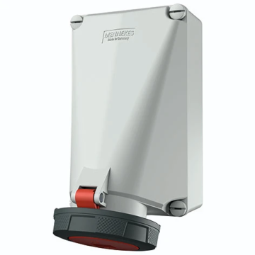 Mennekes CEE stopcontact schroefklem 4-polig 400V 6H 125A IP67 (139)