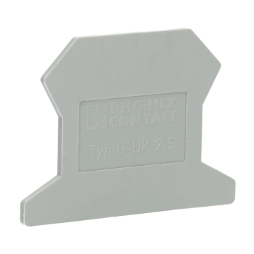 Phoenix Contact afsluitplaat d-UK 25 (3001022) per 50 stuks