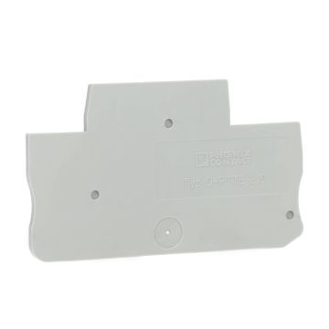 Phoenix Contact rijgklem afsluitplaat - grijs (D-PTTB 2.5) per 50