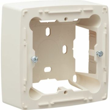 Niko enkele opbouwdoos voor alle inbouwapparaten uit de Original-reeks - Original Cream (100-77100)