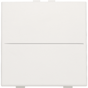 Niko afwerkingsset voor draadloze schakelaar met 2 toetsen - Original White (101-00001)